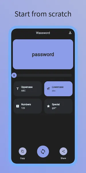 Wassword  Wonderful Password Generator